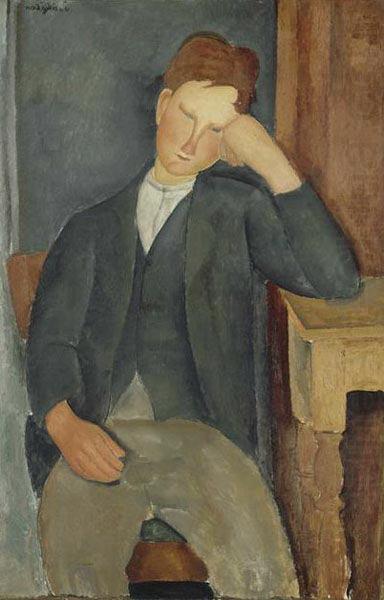 Amedeo Modigliani Le Jeune Apprenti china oil painting image